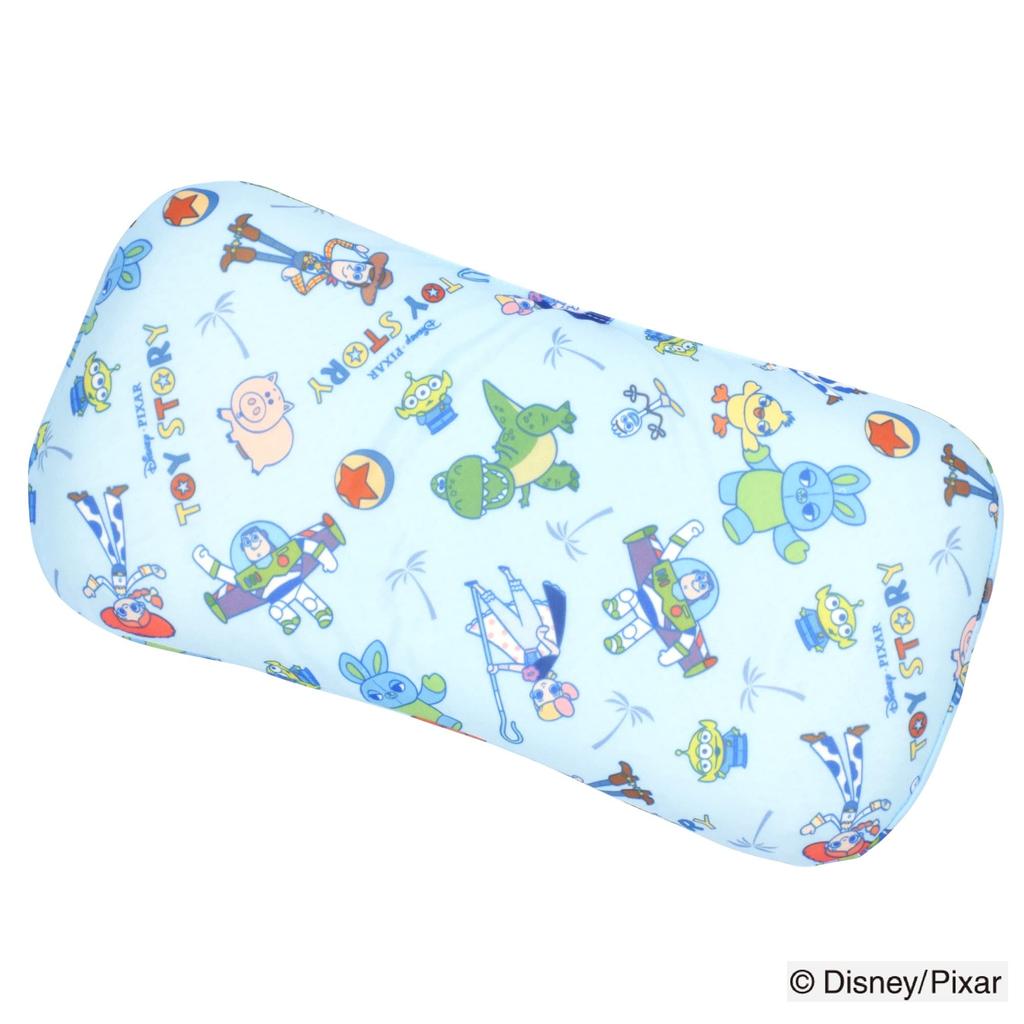MORIPiLO Memory Foam Pillow, Relaxing Pillow, Cooling, Summer, Toy Story Blue, Approx. 20x40cm, Plush Toy, Cushion, Character, Disney, 4620535