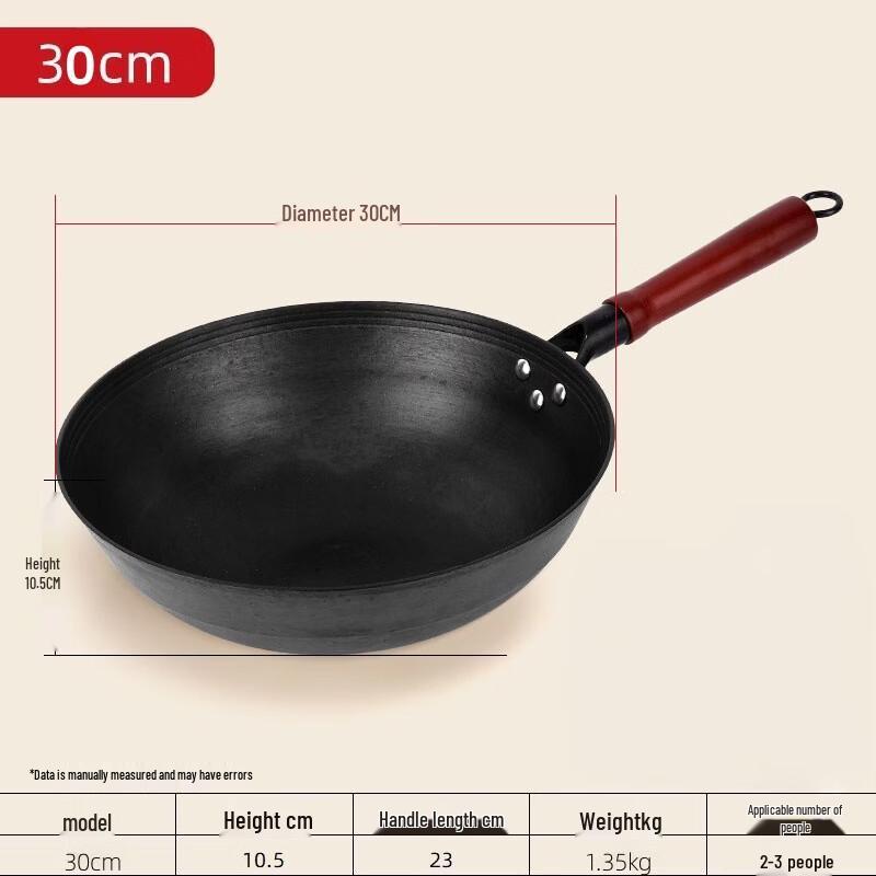 Hakka Fragrance Pre-Seasoned Cast Iron Wok