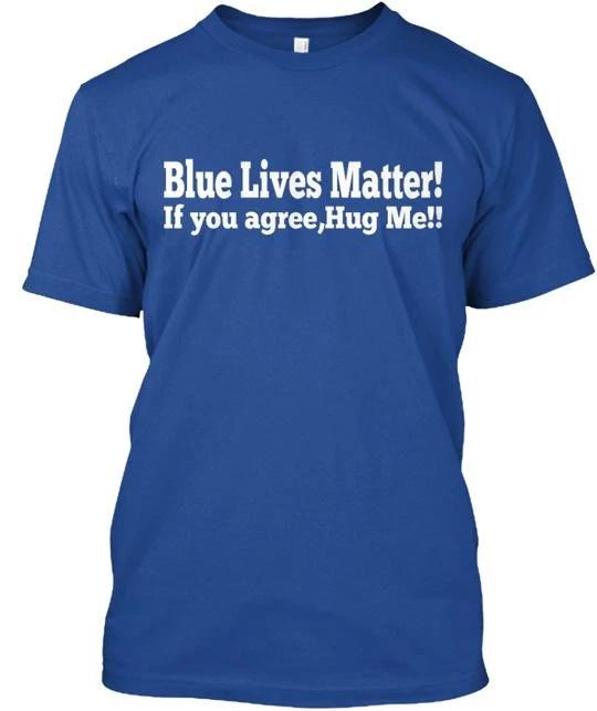 

Blue Lives Matter Tee TTshirt Made in the USA Size S to 5XL L