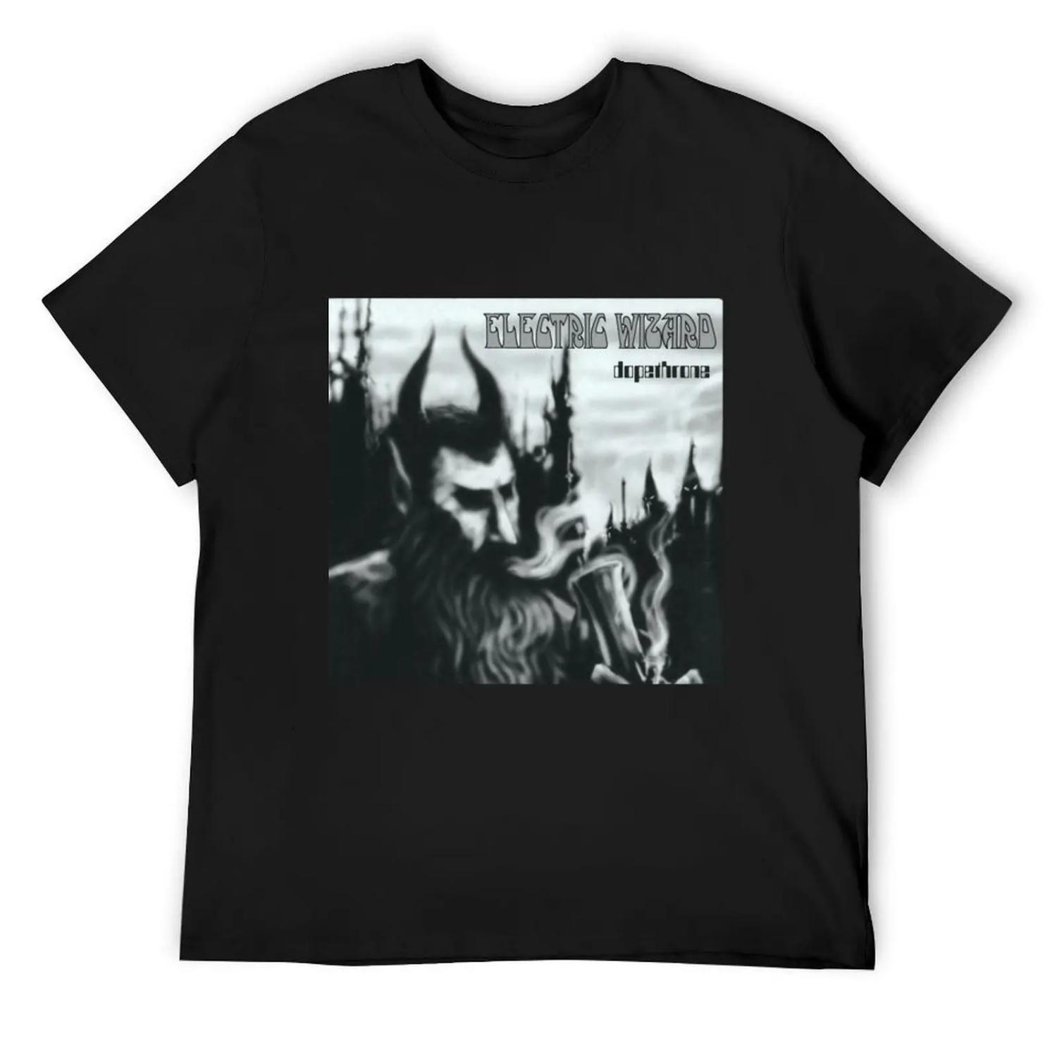 Electric Wizard - Baphome T-Shirt T-shirts man essential t shirt graphics designer t shirt men S