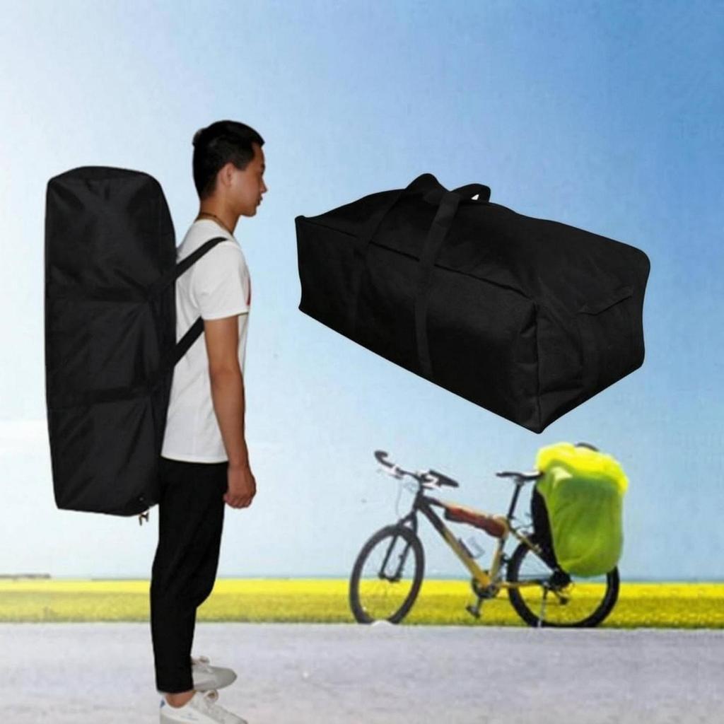 Soft-Sided Cargo Duffel 600D Oxford Cloth Travel Bag PU Coated Sports