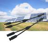 1 Pair 2 In 1 Adapter Solar Panel Cable Connectors Y Type 1 Female 1male Parallel Connection of Battery Plate Assembly