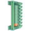 Klemmenblock 3-Draht 16-Kanal Erfassungskarte KP-16L-Gther C 0.5A für 20-26AWG