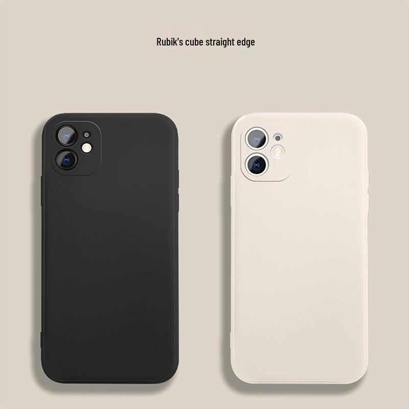 Infinix HOT Phone Case Series: Frosted Silicone Straight Edge for HOT40i, HOT30, HOT20, HOT10, Cube
