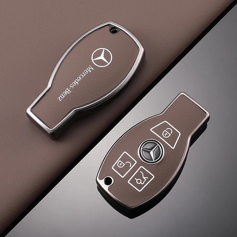 GLC GLB TPU Car Smart Remote Key Case Cover Shell For Mercedes Benz A B C E R Class GLS GLA GLK GLC CLS CLA AMG W204 W205 W212