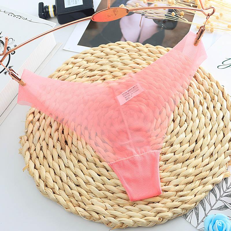 Dámské spodní prádlo G String Net příze Ultratenká tanga Spodní prádlo Dámské kalhotky s nízkým pasem K57
