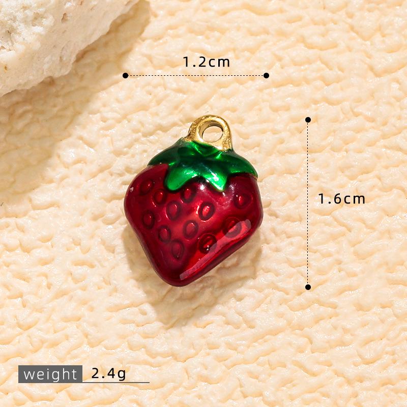 Korean Cute Street-Style Strawberry Jewelry Accessories