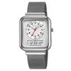 Steel belt gold watch men's electronic watch multi-function business electronic watch