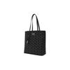 New FILA PU Handbag Regular Women's Jet Black F13W341165FBK