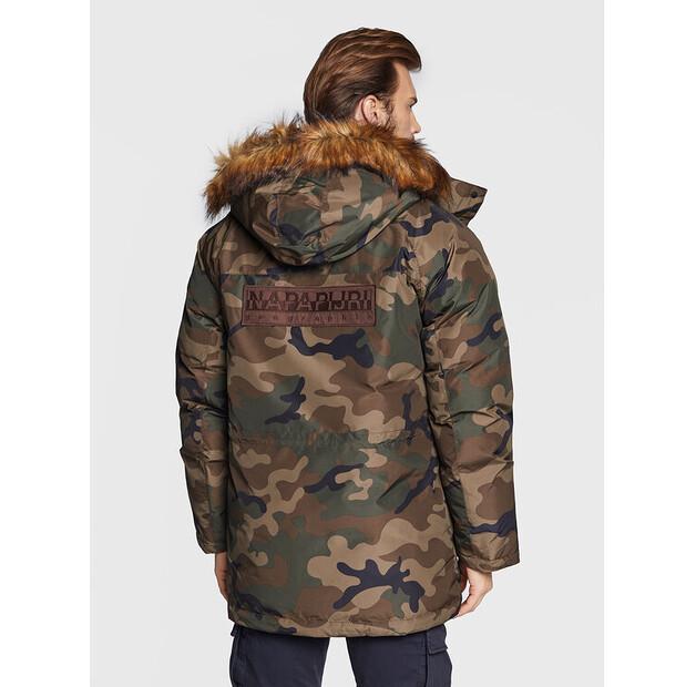 Зимняя куртка Napapijri Epoch NP0A4GM9, зеленая, стандартный крой