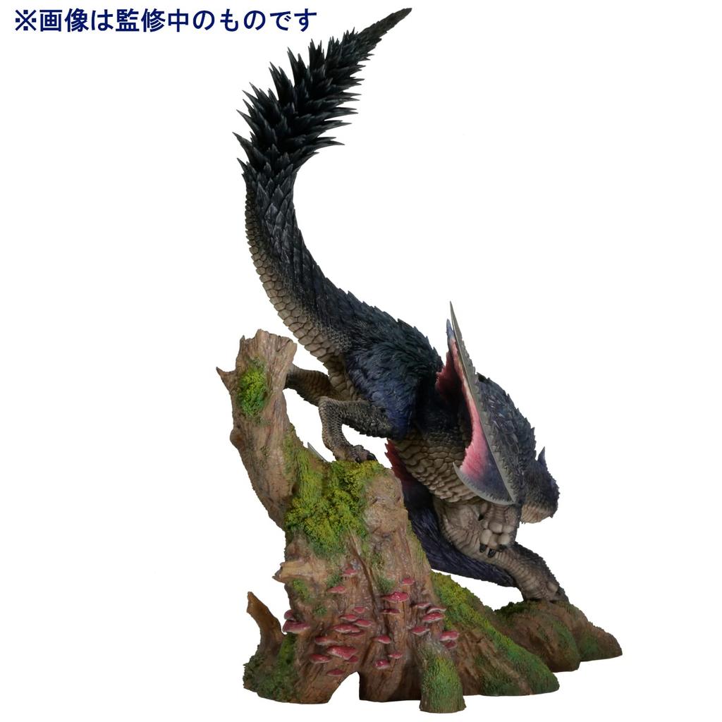 Capcom Monster Hunter Capcom Figure Builder-Modell Jinryu Nargacuga, H290 x B170 x T210 mm, ca. vom Ersteller.