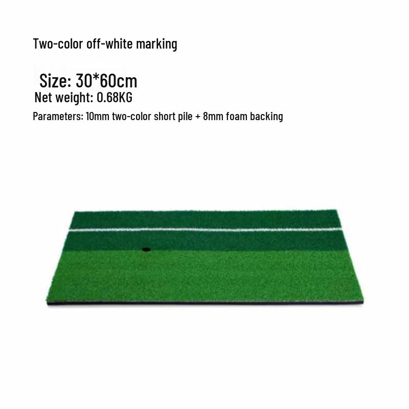 Portable Thickened Golf Hitting Mat for Indoor/Outdoor Practice