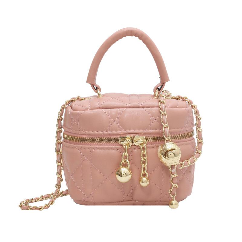 Spring and summer new mini rhombus chain bag versatile shoulder messenger bag lipstick bag women