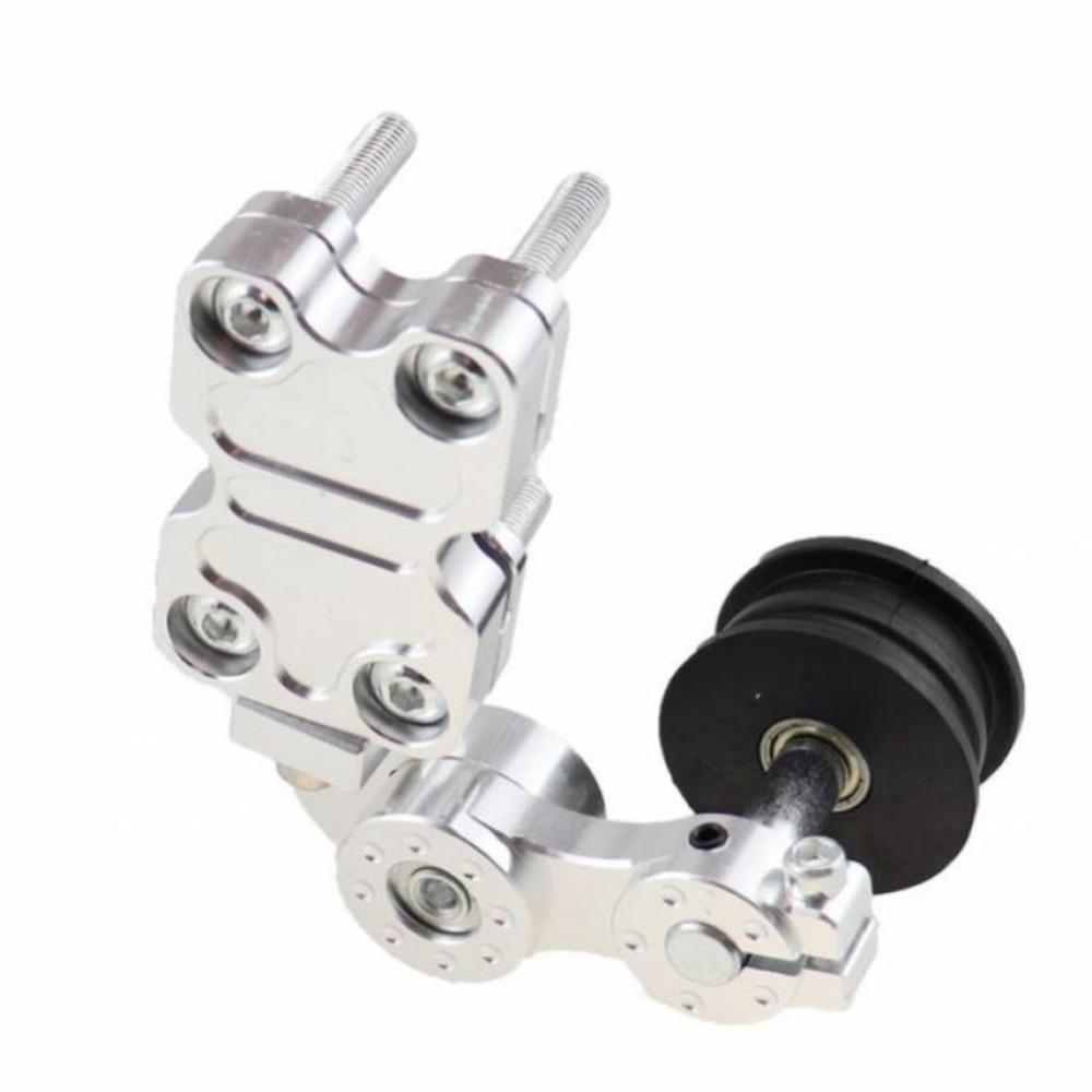 Aluminum Alloy Adjuster Chain Tensioner Roller Brand New Black Red Silver Blue Gold Transmission Parts Universal Fit серебряный