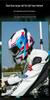 Bluetooth Double Visor Flip-up Motorcycle Helmet with 3C Certification