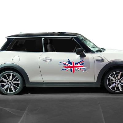 Car Body Side Stickers Union Jack Colour Flag Vinyl Decals For Mini Cooper S F56 F55 F57 R55 R56 R60 F60 R61 Auto Decoration