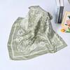 Syhood 70cm Square Satin Head Scarves Satin Bandanas for Women Satin Headband Scarves Silk Feeling Scarf Boho Headwear