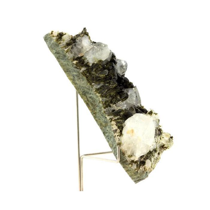 Pierres et Minéraux. Quartz + Epidote. 772.0 ct. Saint-Véran, Hautes-Alpes, France.