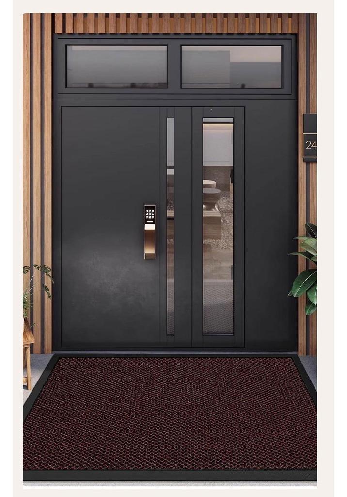 Premium Non-Slip Elastic Loop Doormat: Wear-Resistant, No Shedding, Easy-Clean Entry Mat