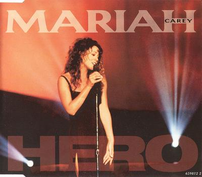 CD MARIAH CAREY - Hero (Μονό CD) 6598122 Columbia 1993 Αυστρία Pop Μεταχειρισμένο