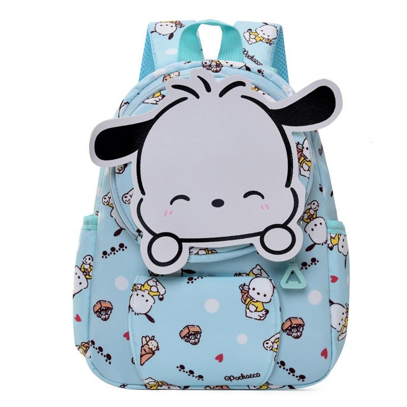 Zaino per Bambini Adorabile Cartone Animato Kuromi Leggero in Nylon per Bambine Bambini Scuola Materna e Asilo