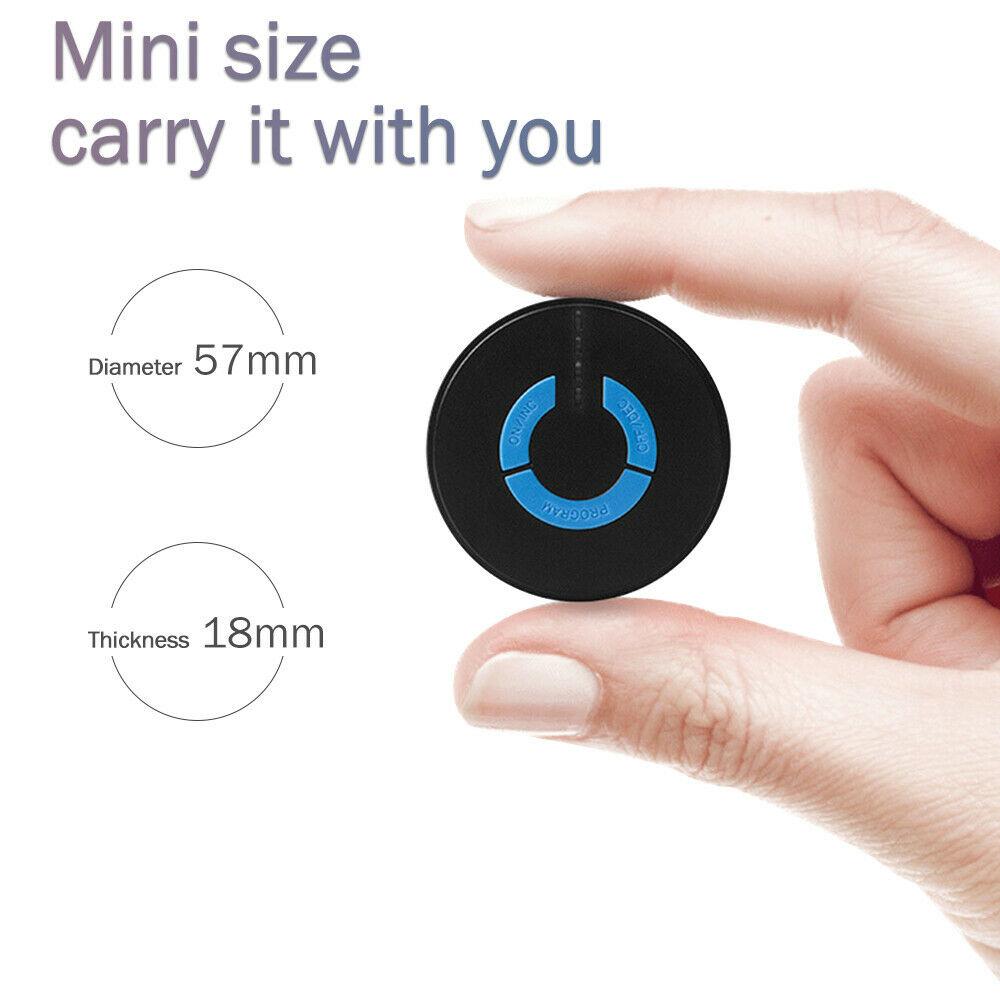 2 Pieces Portable Mini Electric Neck Back Massager Cervical Massage Patch Stimulator