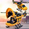 Rescue Helicopter Toy With Inertial Blades For Kids Pretend Play And Gift Use