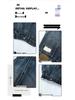 Girls' Trendy Spring/Autumn Wide-Leg Jeans: 2025 Fashionable Scimitar Workwear Pants