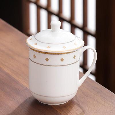 Shangqi Ceramic Teacup with Lid