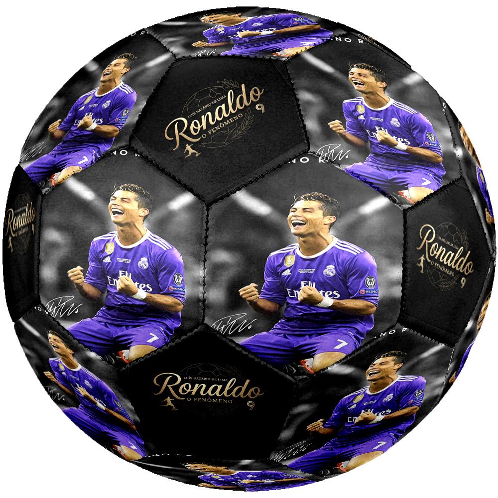 Ronaldo's Vs Messi: Clash Titans Size 5 Soccer Football Machine-Stitched Indoor/Outdoor Training and Matches perfect gift for sports enthusiasts