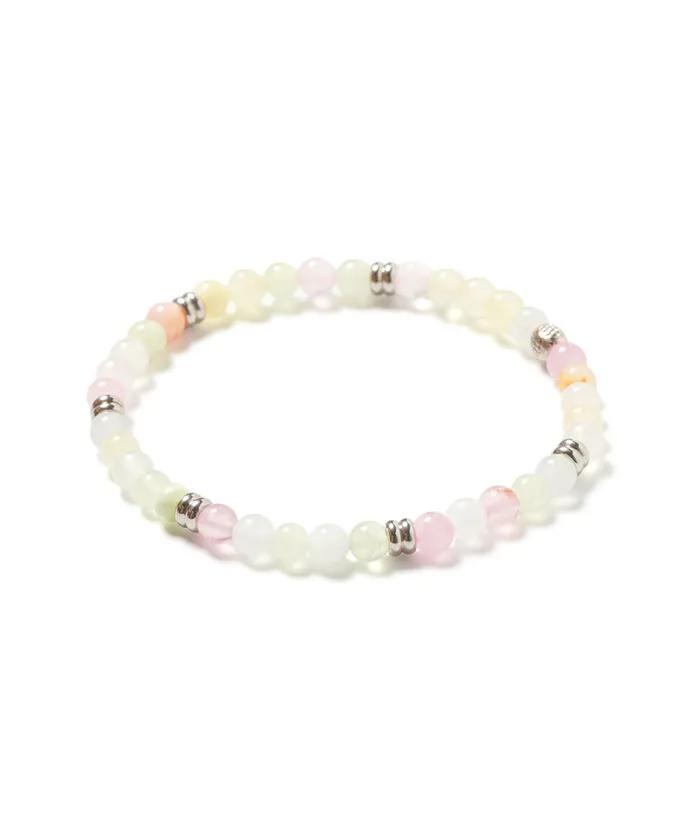 Pastel Gemstone Bracelet (PLT-BR-076_YL)