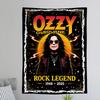 Retro Oozzy Oosbourne Band Colorful Tapestry Wall Hanging Hanging Tarot Hippie Wall Rugs Dorm Wall Art Decor