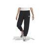 Adidas Solid Color Logo Joggers Women Bottoms Black IM8830
