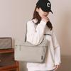 Large Capacity Handbag Women's Underarm Bag Korean Nylon Solid Color Commuter Tote Bag