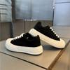 Big head canvas shoes summer new breathable thick baseplate shoes casual ms