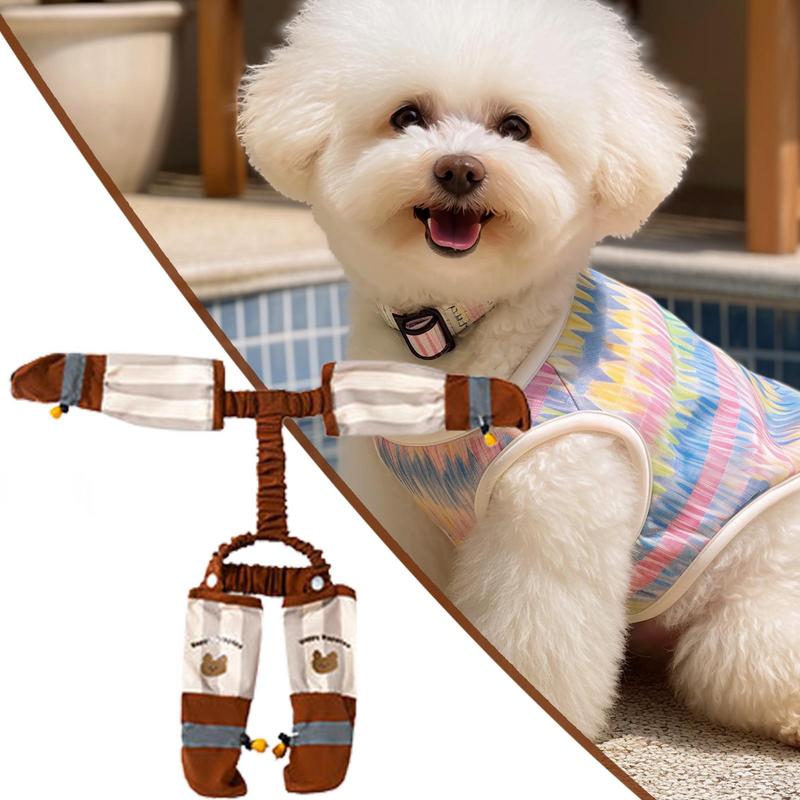 Dog Pants Cute Puppy Clothes With Shoes Pet Supplies Comfortable Dog Apparel For Adventures Garden Gatherings Indoor Outdoor