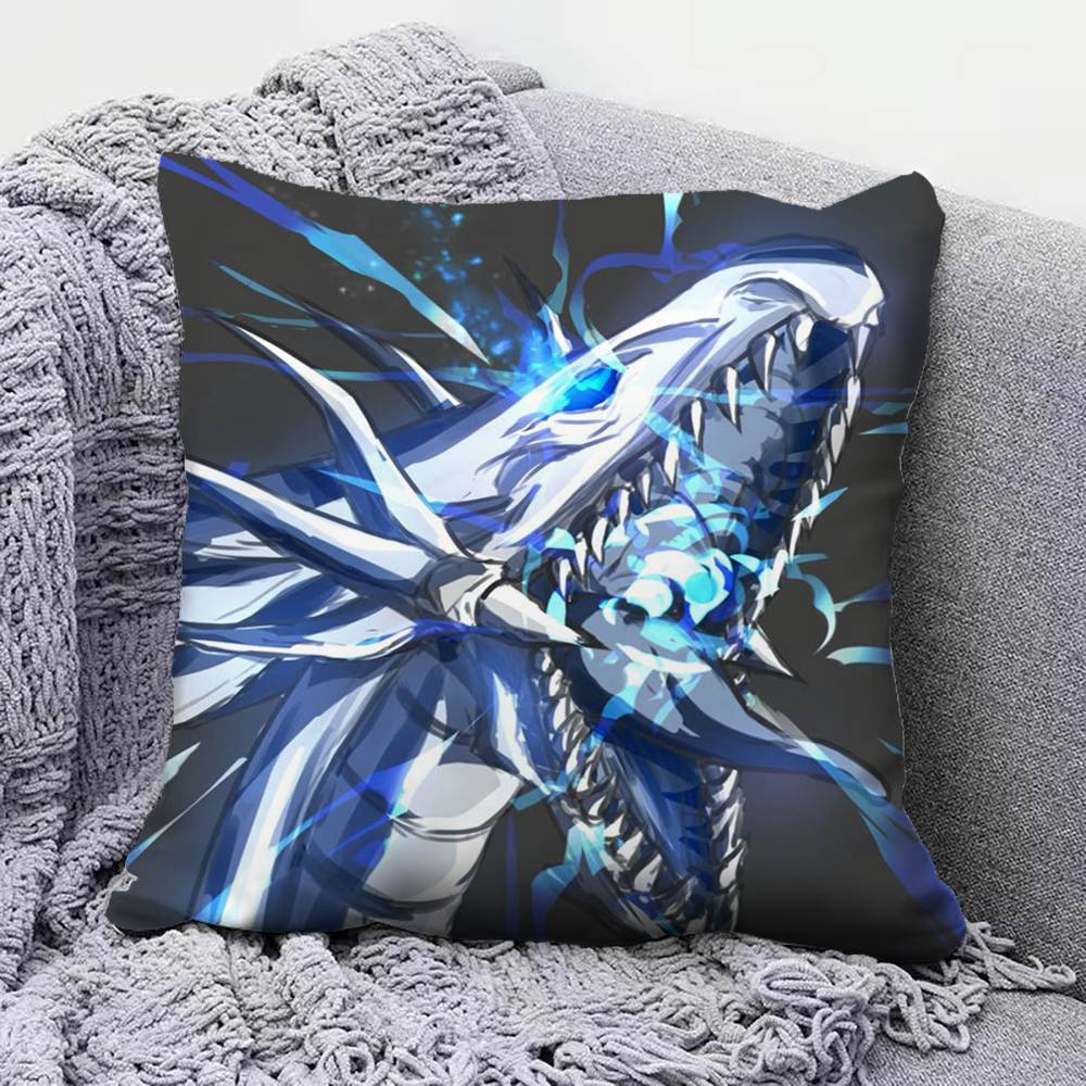 blue eyes white dragon YuGiOh Hayami Lai   Home Sofa Cushion Covers and Aecorative Custom Pillow Covers