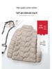 Women's Short Lightweight Cotton Jacket - Autumn/Winter 2023 Style, Slimming Padded Coat for Middle-Aged and Elderly Moms