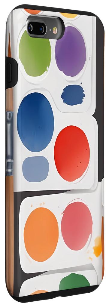 iPhone 7 Plus Artist Watercolor Paints and Brushes Set Smartphone Case Plus/8