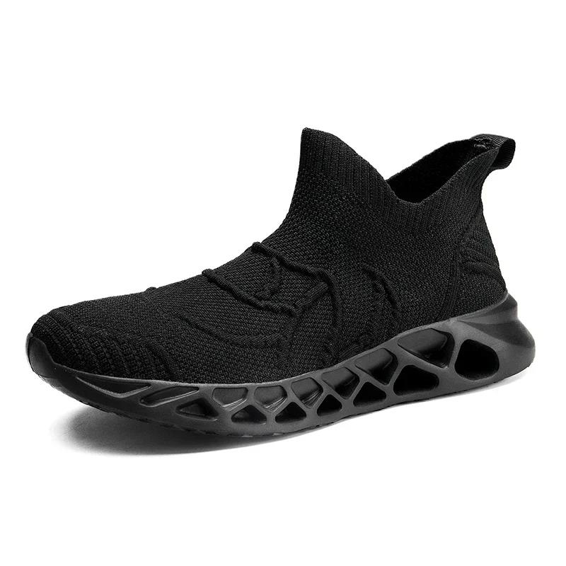 

Men Casual Sports Summer Sneakers Breathable Lightweight Non Slip Comfortable YRZL Mens Walking Shoes Non Slip Running Athletic Leisure Sport 40