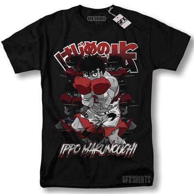 Hajime No Ippo T-shirt boxe Anime kamogawa takamura Manga T-shirt Graphique T-shirt Unisexe
