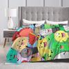 Inanimate Insanity All Characters Flannel Blanket Soft Throw Blanket for Home Decor Travel Print Bedspread Sofa Bed Cover