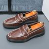 New Gentlemen Business Casual Thick Bottom Shoes For Men Formal Wedding Prom Dress Homecoming Pageant Footwear Zapatos Hombre