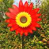 Multistyles Rotating Sunflower PVC Garden Yard Wind Spinner  Outdoor Party Picnic Decor