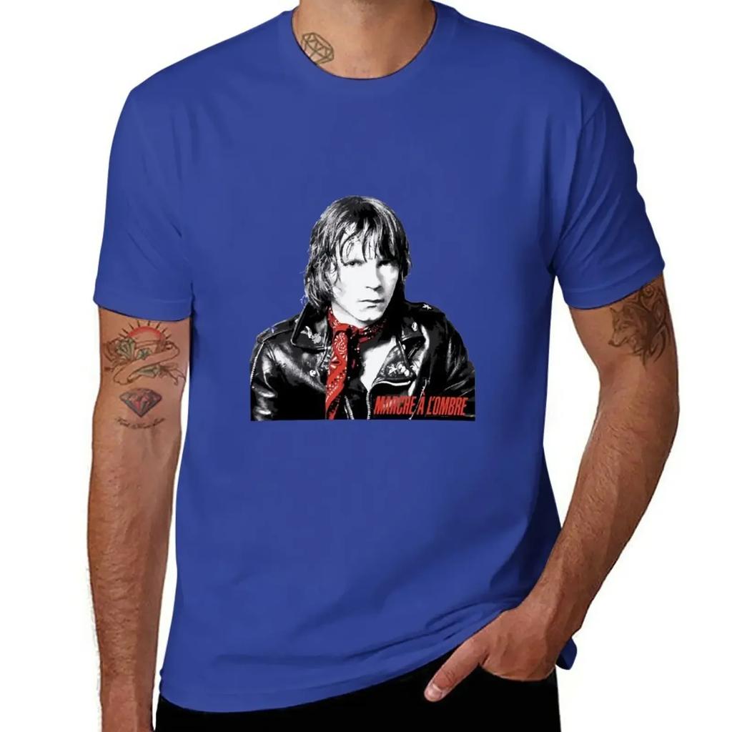 Renaud T-Shirt Blanks Tops Black T Shirts for Men