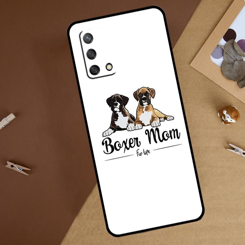 

Чехол для телефона Oppo A18 A38 A58 A78 A98 A40 A60 A80 A74 A94 A54 A16 A76 A96 A15 A57S A17 A77 с изображением собаки Боксер OPPO A54 5G