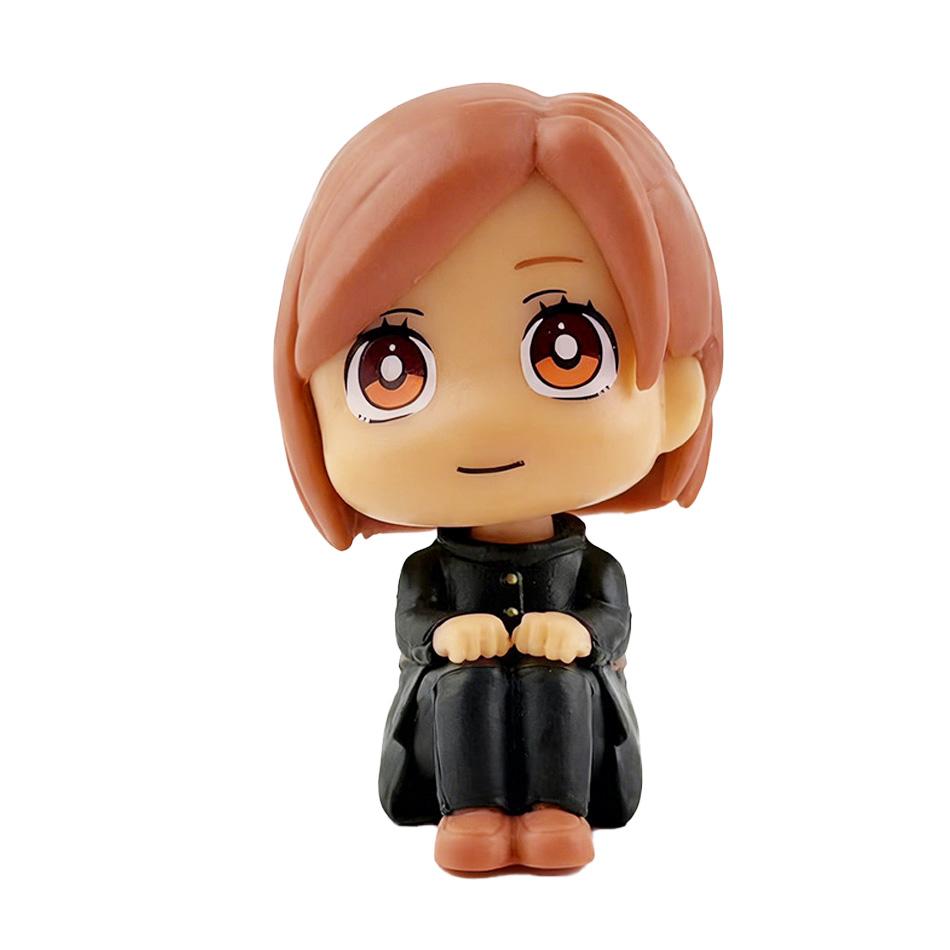 

Anime Jujutsu Kaisen Figure Itadori Yuji Gojo Satori Fushiguro Megumi Kugisaki Kawaii Toy Car Decoration PVC Model ChristmasGift