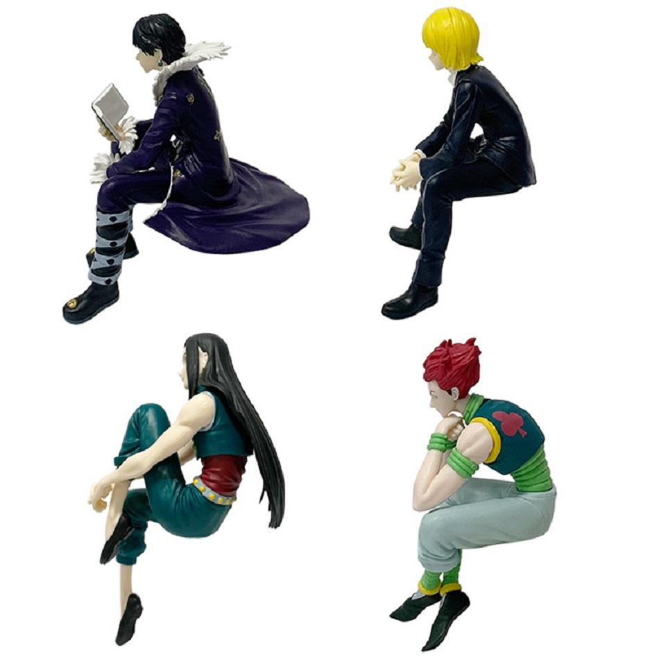 HUNTER×HUNTER Anime Figure GON·FREECSS Action Figure Killua Kurapika Toys 11-19cm PVC Model Car Ornament Decor Toy Doll Gifts