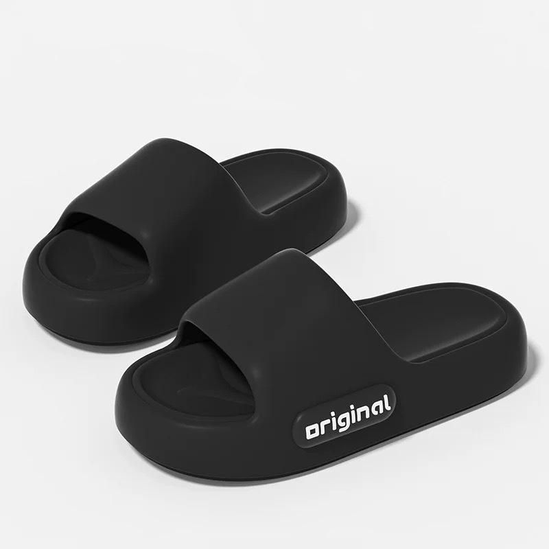 Unisex EVA Slip-Resistant Indoor/Outdoor Slippers - Thick Sole, Quiet, Shower-Ready Sandals