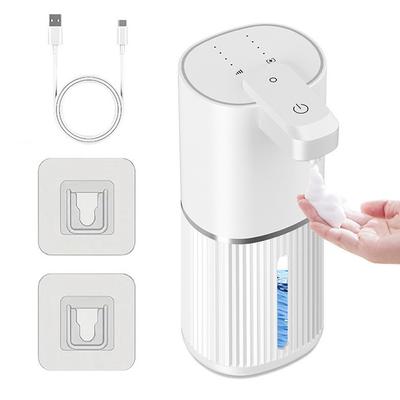 Compact Automatic Soap Dispenser with Four Adjustable Levels Waterproof Design Suitable for Home and Public Use 380ML